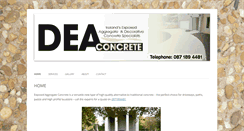 Desktop Screenshot of deaconcrete.com