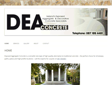 Tablet Screenshot of deaconcrete.com